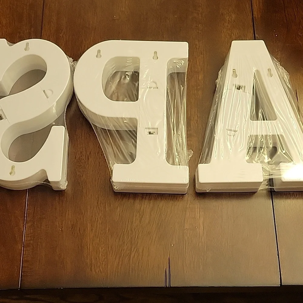 SPA Marquee Light Up Letters - Warm White NEW